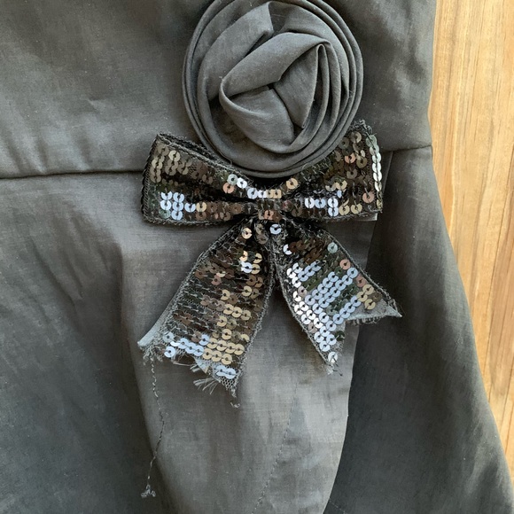 Teeze Me Black Strapless Cocktail Dress - Picture 5 of 8